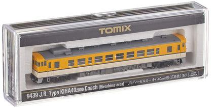 Tomytec Tomix N Gauge Kiha 40 Type 2000 Hiroshima M 9439 Diesel Railway Model Car
