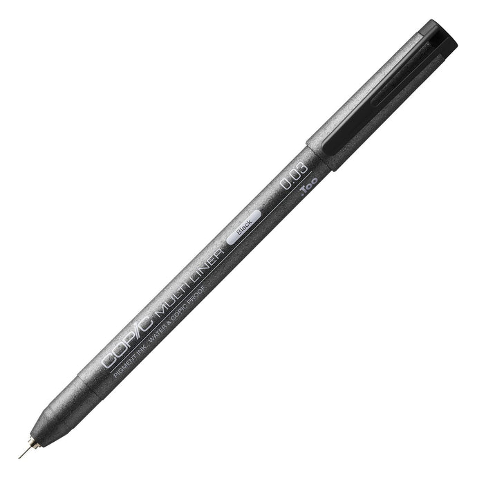 Copic Too Multiliner Black 0.03mm – High Precision Fine Line Pen