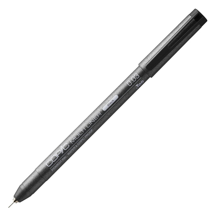 酷筆客 Too Multiliner Black 0.03mm – 高精準細線筆