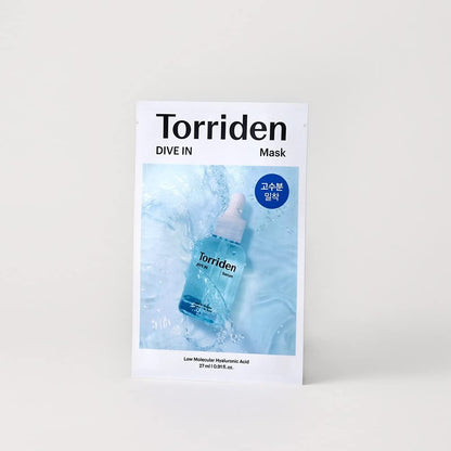 Torriden Dive-In Face Mask Hyaluronic Acid Moisturizing