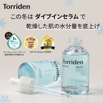 Torriden Dive-In Serum 50Ml Low Molecular Hyaluronic Acid for Sensitive Skin