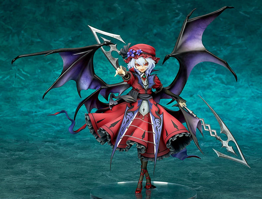 Quesq Touhou Remilia Scarlet Crimson Castle Legend 1/8 Figure Extra Color Blood Moon