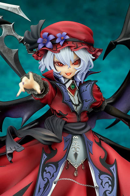 Quesq Touhou Remilia Scarlet Crimson Castle Legend 1/8 Figure Extra Color Blood Moon