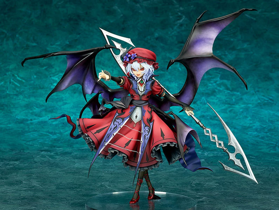 Quesq Touhou Remilia Scarlet Crimson Castle Legend 1/8 Figure Extra Color Blood Moon
