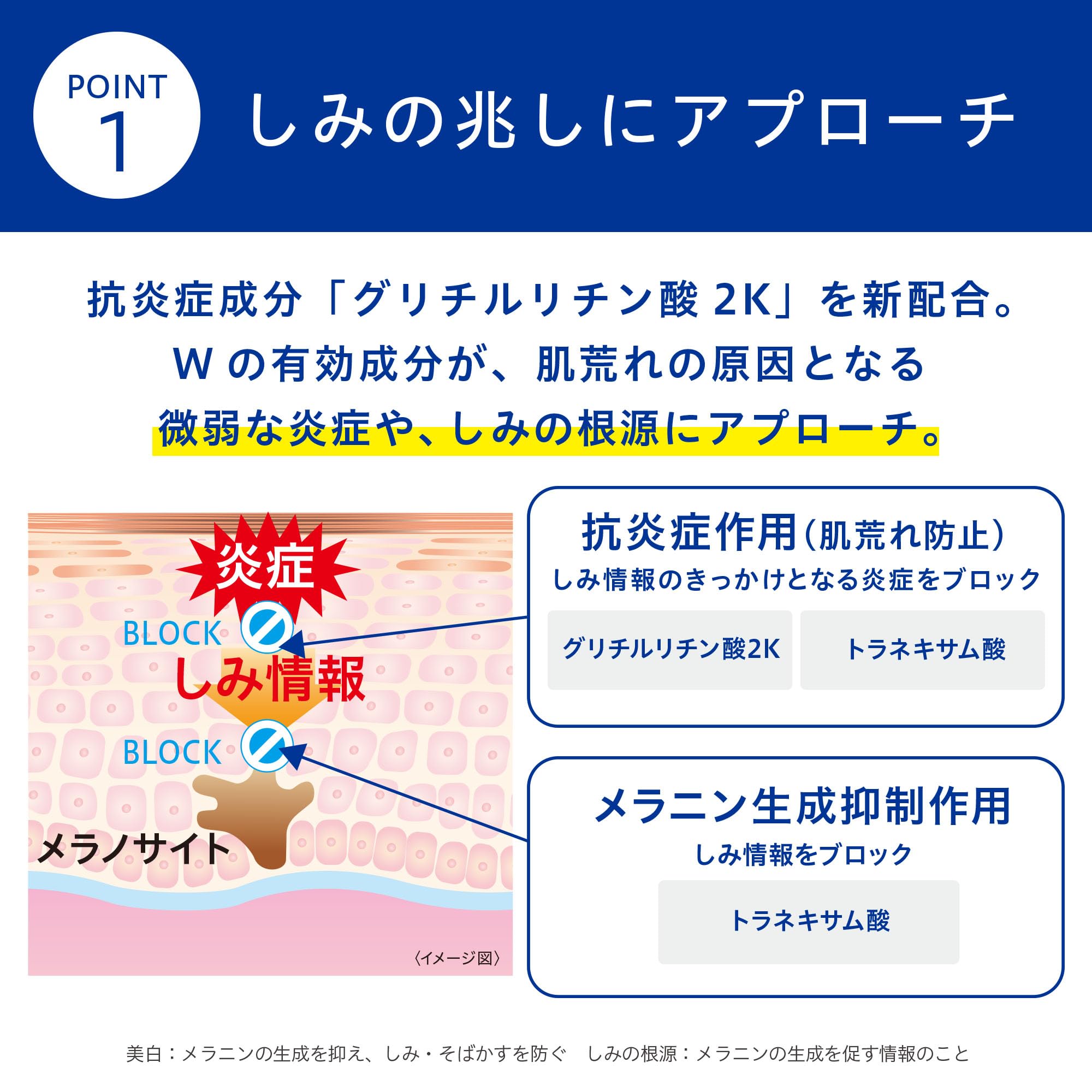 Transino Medicated Brightening Milky Lotion 100ml with Sample and Active Ingredients