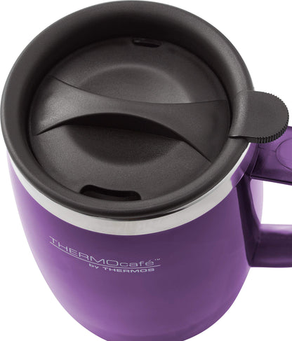 Thermos Thermocafe 0.45L Desktop Mug in Translucent Purple