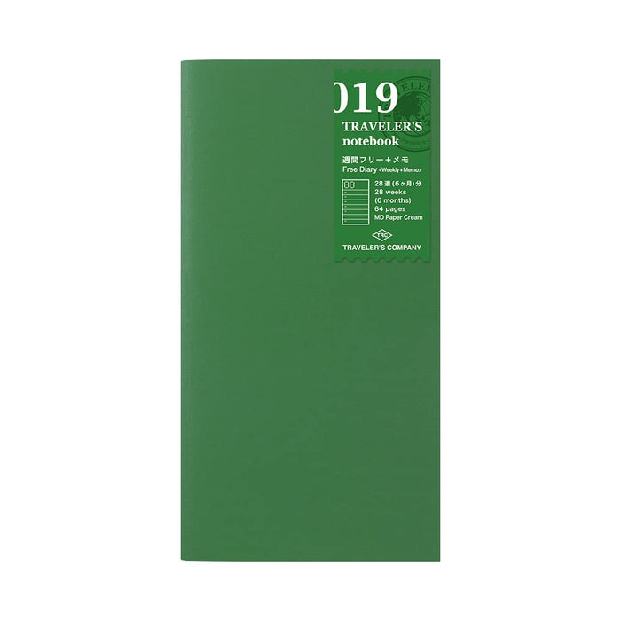 Designphil Traveler's Notebook Weekly Planner Refill Regular Size 14331006
