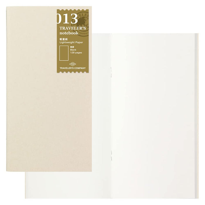 Midori Traveler's Notebook Refill Lightweight Paper Regular Size 14287006