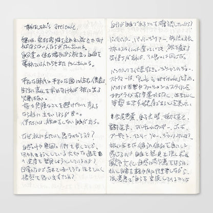 Midori Traveler's Notebook Refill Lightweight Paper Regular Size 14287006