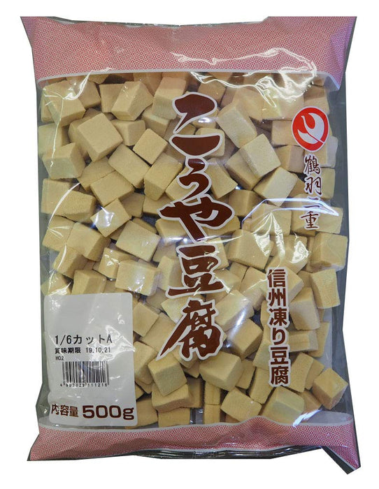 Dunxi And Frozen Food Tsuruhabutae Koya Dofu Freeze-Dried Tofu 500G