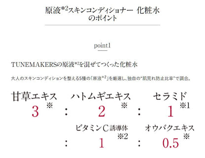 Tunemakers Ceramide Lotion 120ml for Irritated Skin with Licorice & Job's Tears