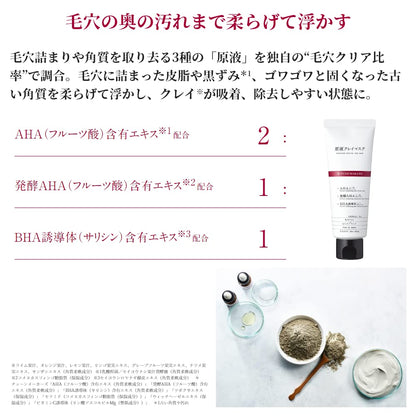 Tunemakers Clay Mask 100g with AHA BHA Cica Witch Hazel and Ceramide