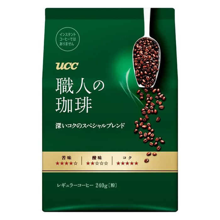 Ucc 手工咖啡浓厚特浓混合咖啡 240g - 优质