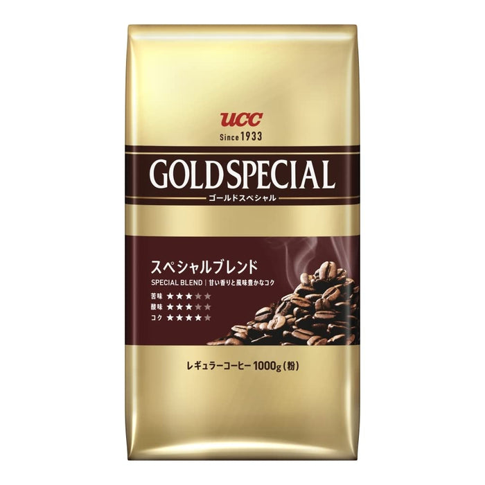 Ucc Gold Special Ground Coffee Blend 1000G Premium Quality Beans