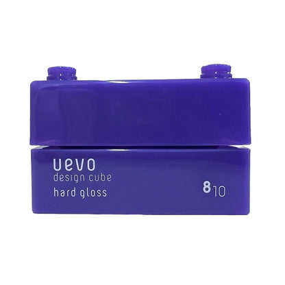Demi Uevo Design Cube Hard Gloss Wax Purple 30G - Strong Hold Hair Gel