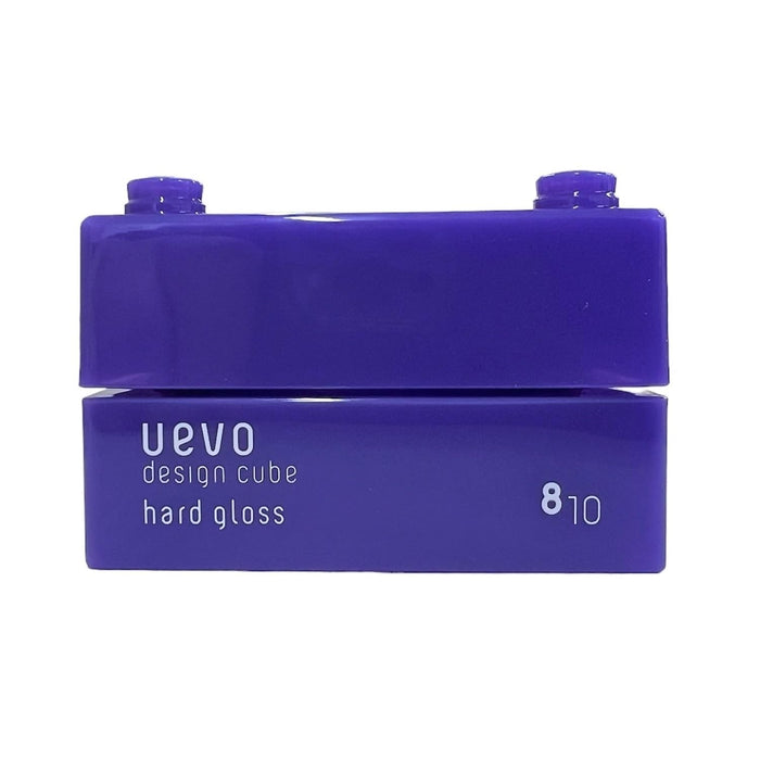 Demi Uevo Design Cube Hard Gloss Wax Purple 30G - Strong Hold Hair Gel