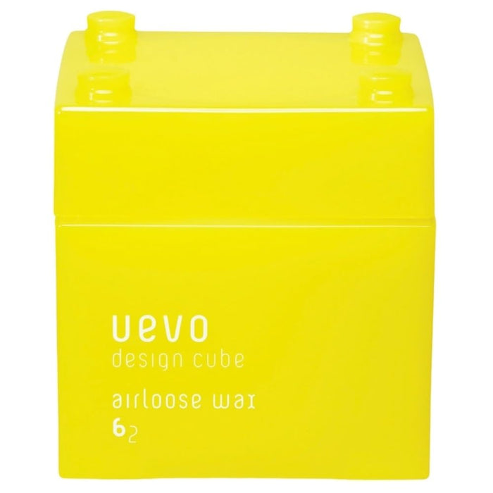 Demi Cosmetics Uevo Design Cube 空氣髮蠟 80G - 黃色髮蠟