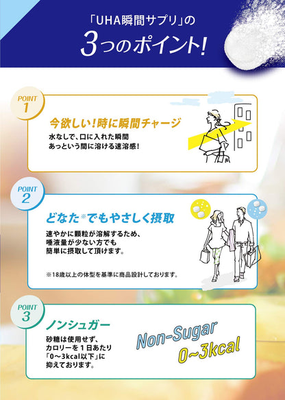 Uha Miku Candy Instant Supplement Iron 30-Day Supply Uha Mikakuto