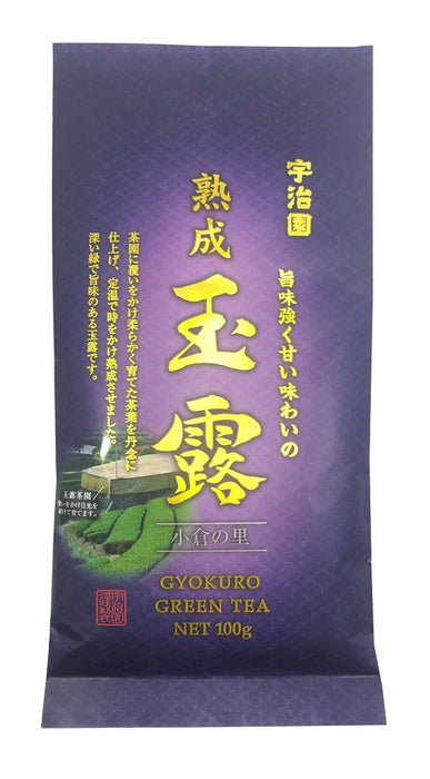 宇治园熟成玉露绿茶 100g 优质日本茶叶