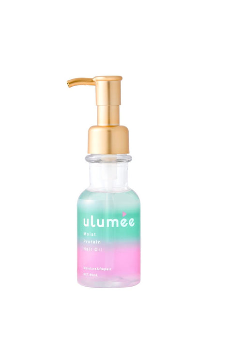 Ulumee Moisture-Rich Protein Hair Oil 80ml for Healthy Shine