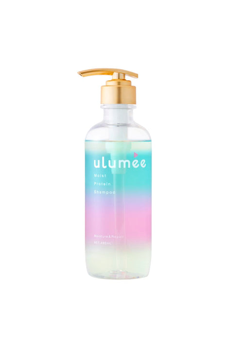 Ulumee Moist Protein Shampoo 480ml - Hydrating Hair Care Formula