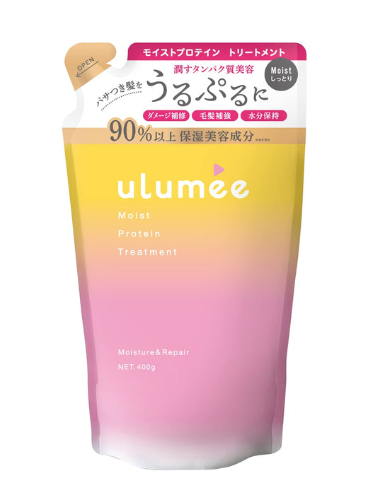 Ulumee 保湿蛋白护理补充装 400g 护发液