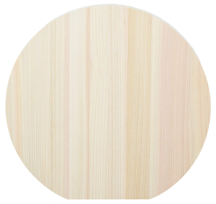 Umezawa Hinoki Cutting Board Round Durable Natural Wood