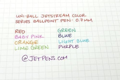 Him Uni Jetstream Color Knock Ballpoint Pen 0.7mm Blue
