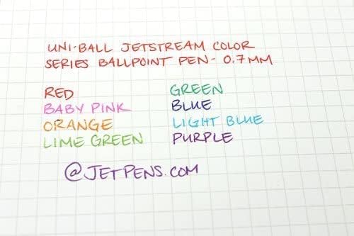 Him Uni Jetstream Color Knock Ballpoint Pen 0.7mm Blue