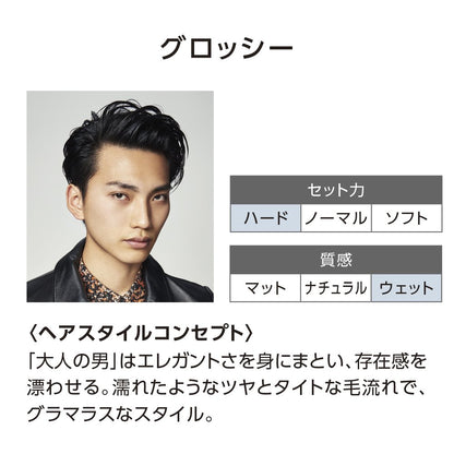 Uno Design Hard Jelly Glossy Gel 100G – Strong Hold Styling Gel