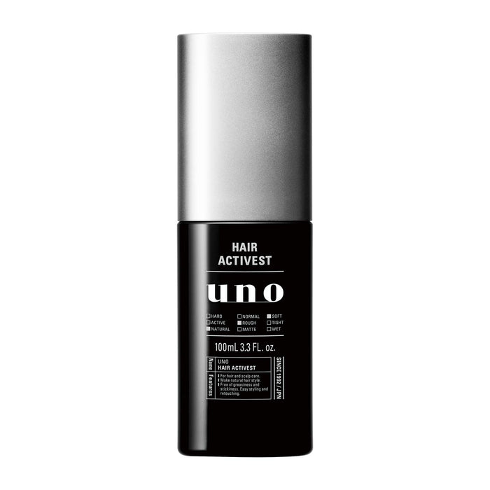 Uno Hair Active 最佳护发油 - 头皮护理和造型 100 毫升 腺苷