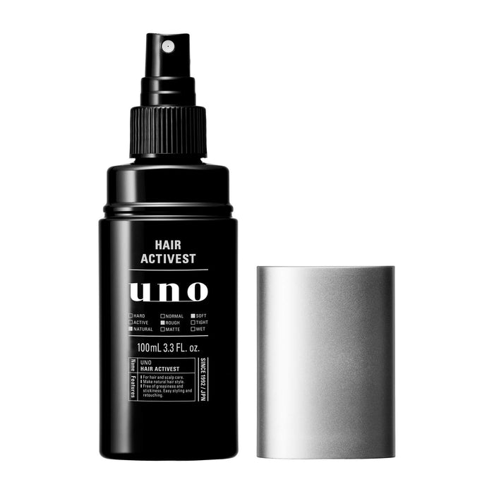 Uno Hair Active 最佳護髮油 - 頭皮護理與造型 100 毫升腺苷