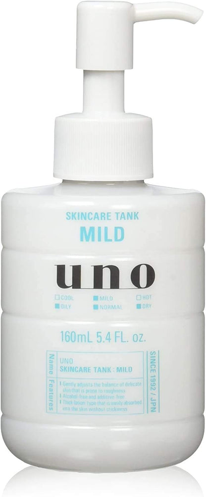 Uno Skin Care Tank Mild 160Ml - Quasi-Drug Hydrating Solution