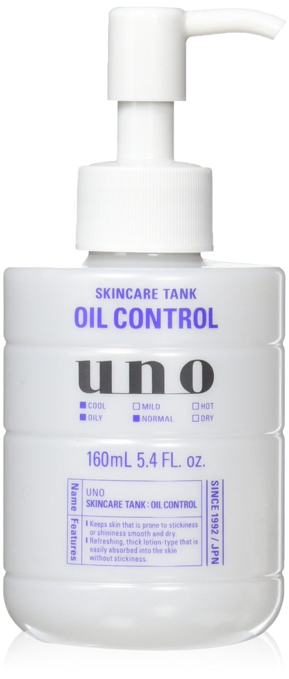 Uno Skin Care Tank Refreshing Face Wash for Men 160ml Quasi-Drug