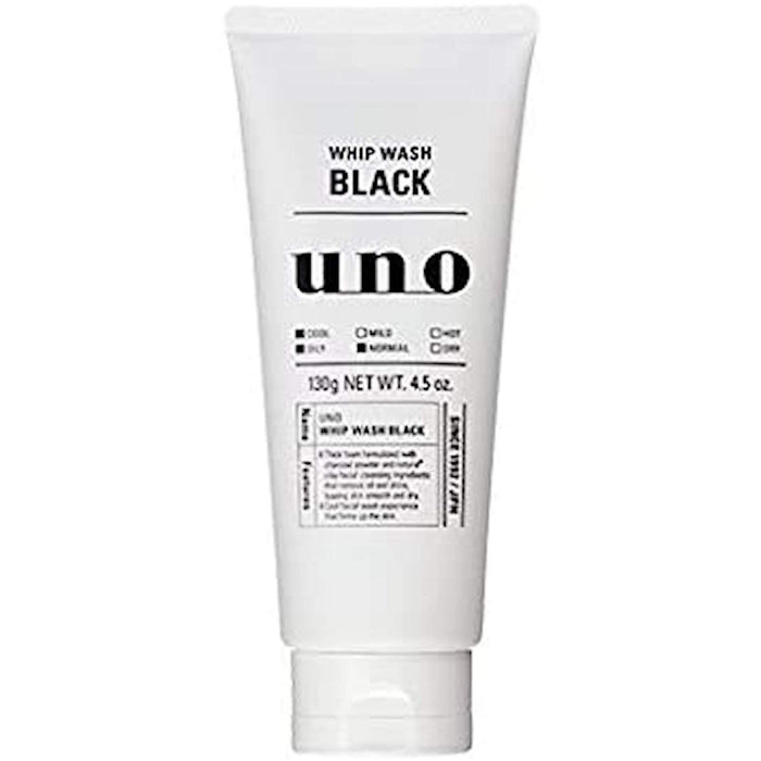 Uno Whip Wash Black Face Cleanser 130G - Deep Cleansing Foam