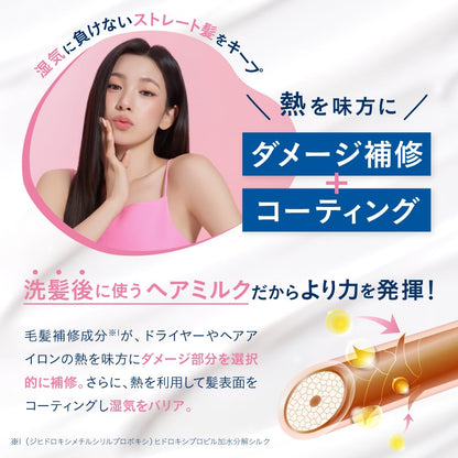 Unu Bore Milk: Straightens Reduces Frizz Bergamot Lily Scent