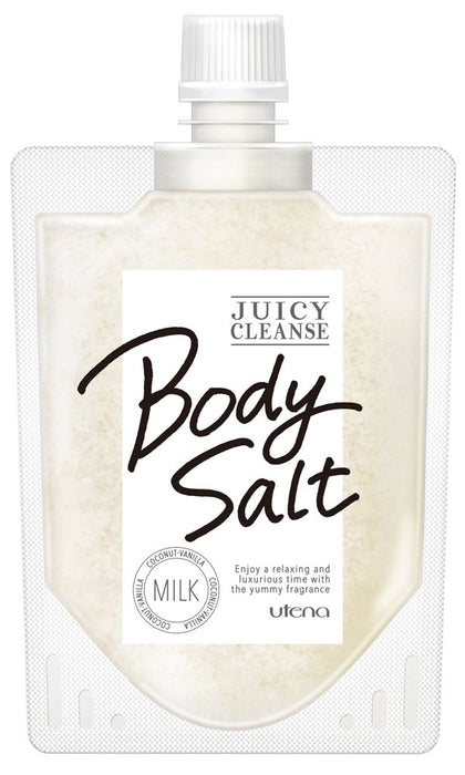 Utena Juicy Cleanse Milk Body Salt Scrub 300G for Smooth Skin Care