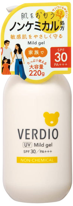 Green Verdio Menturm SPF 30 UV 温和凝胶 - 220g 防晒