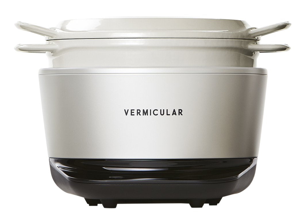VERMICULAR RICEPOT ホワイト PH23A Vermicular Rice Pot 5-Cup Cooker Sea Salt White Rp23A-Wh