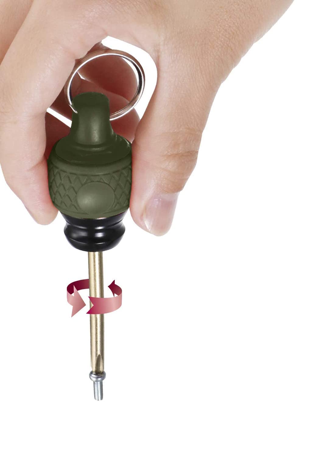 Vessel QB-22K2DGR Ball Grip Quick Catcher Set (Dal Green/Dal Red) 2pcs