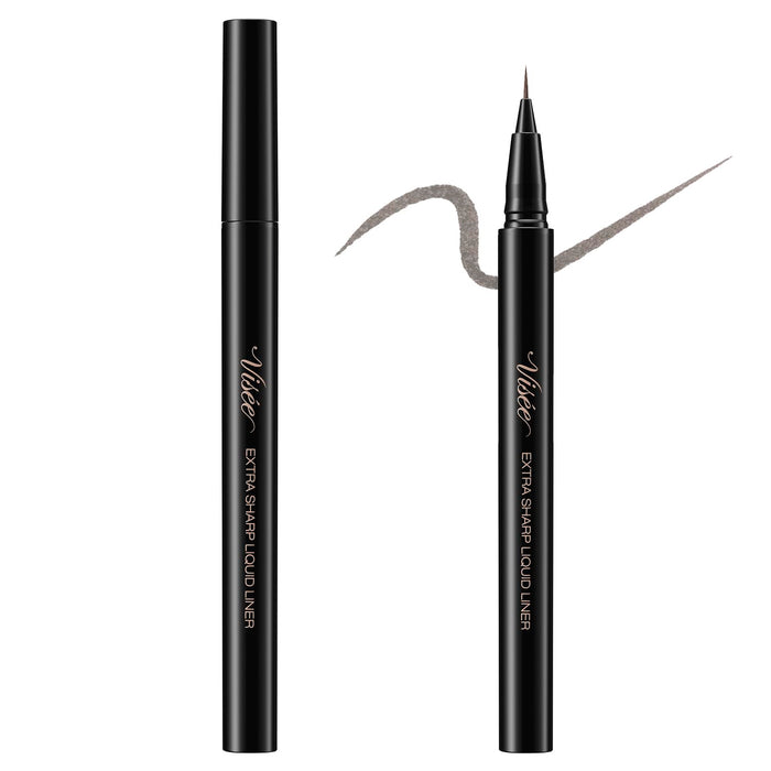 Visee Extra Sharp Liquid Eyeliner 0.4Ml Br311 Brown Black Ultra Fine 0.01Mm