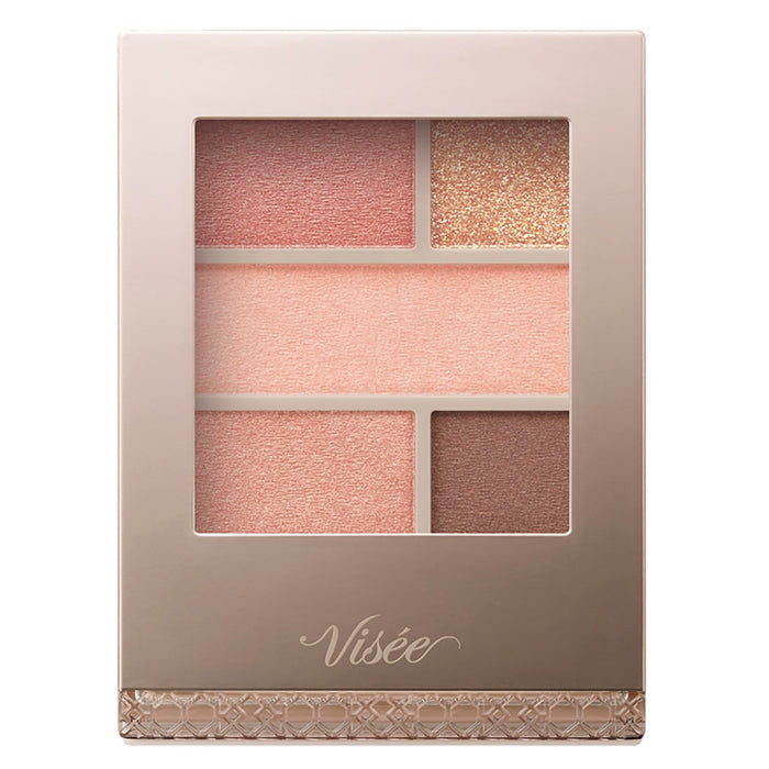 Visee Double Mood Eyes Or-4 Coral Mood Eyeshadow 4.8G Coral Orange Pink