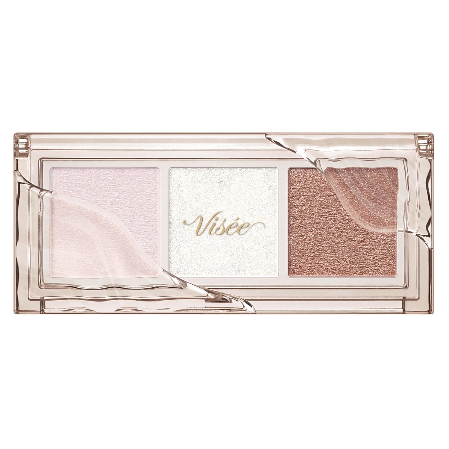 Visee Killer Eye Trio BR-1 Eyeshadow Palette Brown Glitter 3G