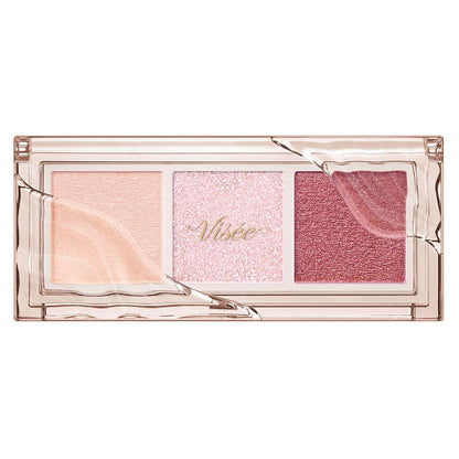 Visee Killer Eye Trio Sly Eyes 3G Eyeshadow Pink Glitter