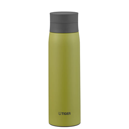 Tiger - 500ml Stainless Steel Insulated Water Bottle with Ice Stopper Fresh Green