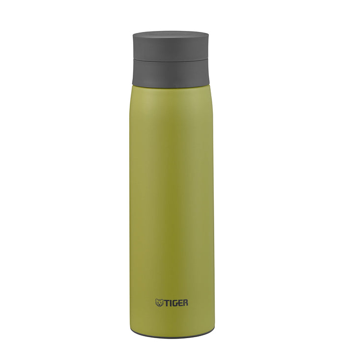 Tiger - 500ml Stainless Steel Insulated Water Bottle with Ice Stopper Fresh Green