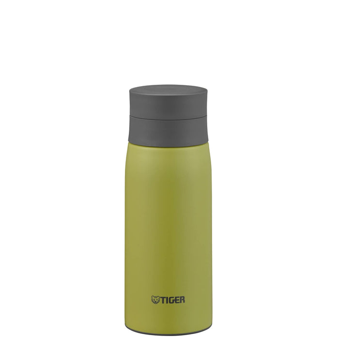 Tiger 350ml Stainless Steel Insulated Bottle with Ice Stopper Fresh Green