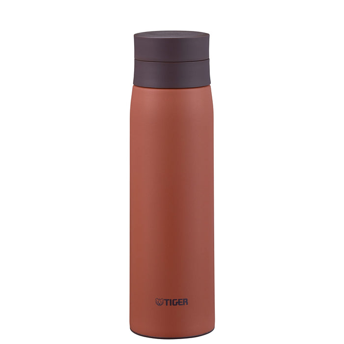 Tiger MCY-K050DS - 500ml Stainless Steel Insulated Water Bottle with Ice Stopper Soleil Orange