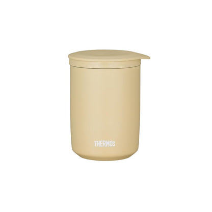 Thermos Vacuum Insulated 500ml Tea Tumbler with Strainer Sand Beige