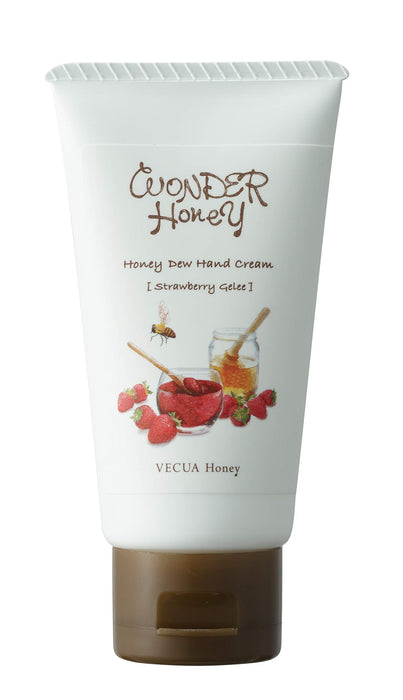 Vecua Honey Wonder Honey Wild Strawberry Hand Cream Thick Moisture